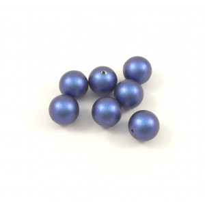 Swarovski perle (5810) ronde 8mm iridescent dark blue